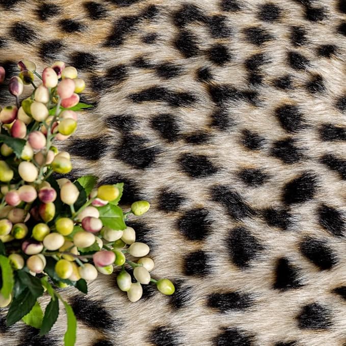Huichenxing2021FURSTORE Leopard Rug Cheetah Print Rugs - Image 2
