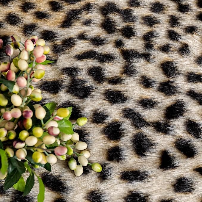 Huichenxing2021FURSTORE Leopard Rug Cheetah Print Rugs - Image 2