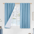 Linen 100% Blackout Window Curtains by LAMIT