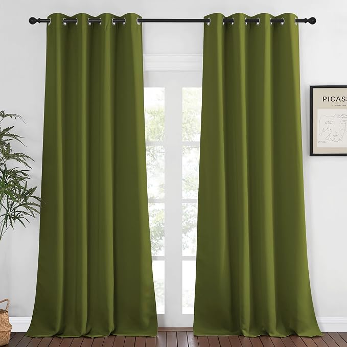 NICETOWN Blackout Curtains 120 inch Length by NICETOWN