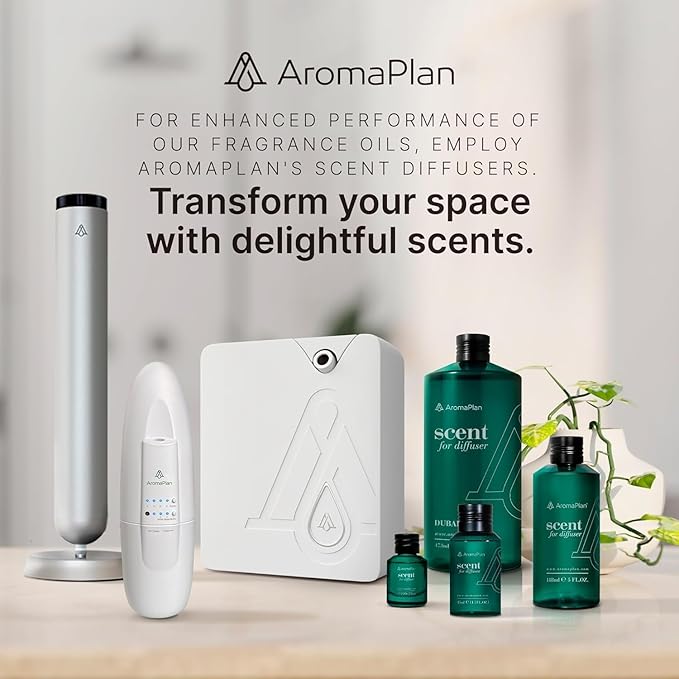 AromaPlan Hotel Scents Inspired by A+F Fierce 16 Fl Oz (473ml), Home Luxury Aroma & Hotel Diffuser Oil- Hotel Diffuser Oil for Aromatherapy- USA Made, Bigger Bottle, Bolder Aroma & Longer Lasting