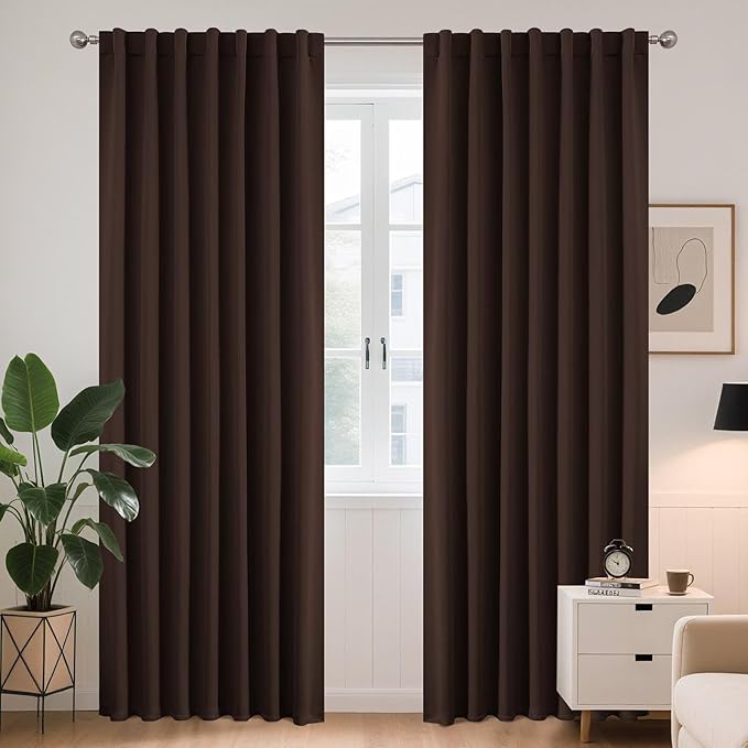 Joydeco Blackout Curtains 84 Inch Long by JOYDECO