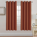 H.VERSAILTEX Solid Thermal Insulated Grommet Blackout Window Curtain Panels by HVERSAILTEX