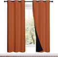 NICETOWN 100% Blackout Window Curtain Panels, Full Light Blocking Drapes by NICETOWN