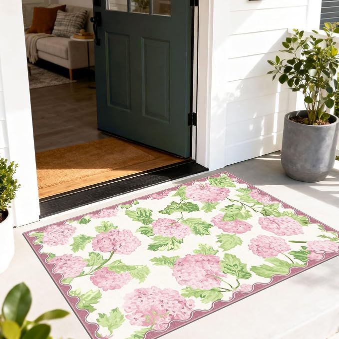 Floral Outdoor Rug - Image 9