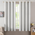 MIULEE 100% Blackout Linen Curtains by MIULEE