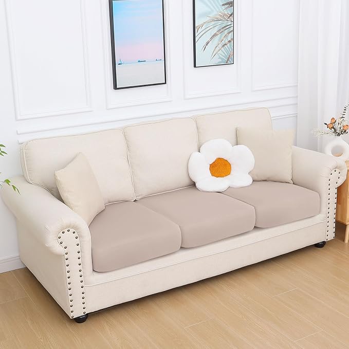 Milk Silk Couch Cushion Covers, Sofa Covers - Image 7