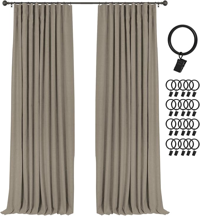 INOVADAY 100% Blackout Curtains by INOVADAY