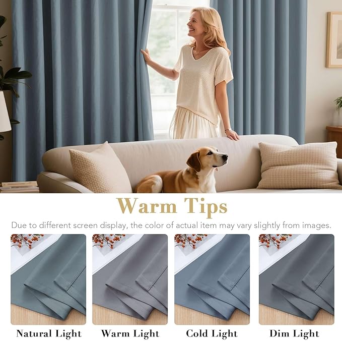 H.VERSAILTEX Elegant Grommet Blackout Thermal Insualted Solid Curtains/Drapes - Image 5