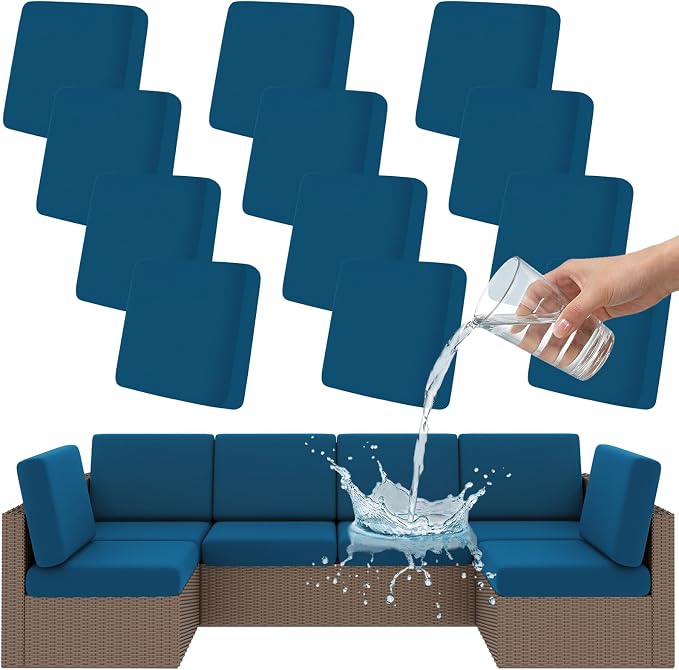 Smiry Waterproof Patio Cushion Covers, Stretch Outdoor Furniture Covers | Couch by Smiry