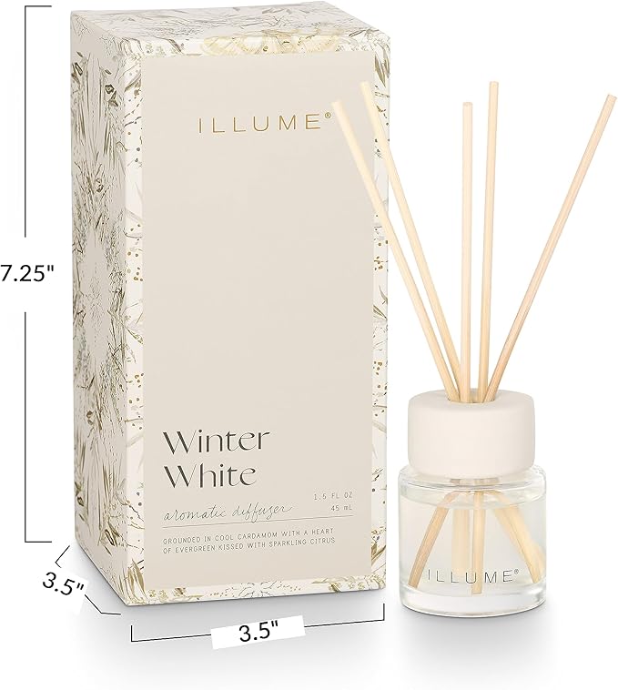 ILLUME Small Aromatic Diffuser, Winter White