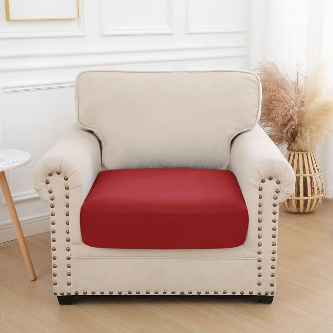 Waterproof Couch Cushion Covers, Stretch Sofa Seat Slipcovers | Stretch Fabric - Image 7