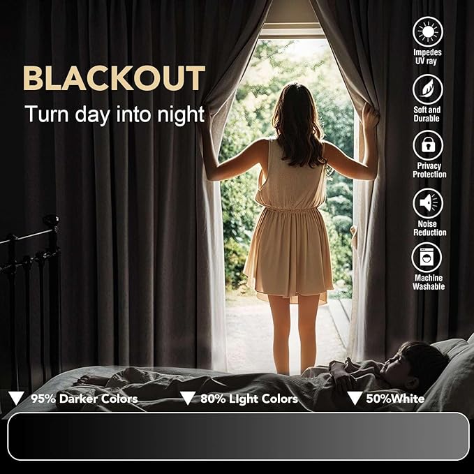 H.VERSAILTEX Blackout Aqua Curtains - Image 7