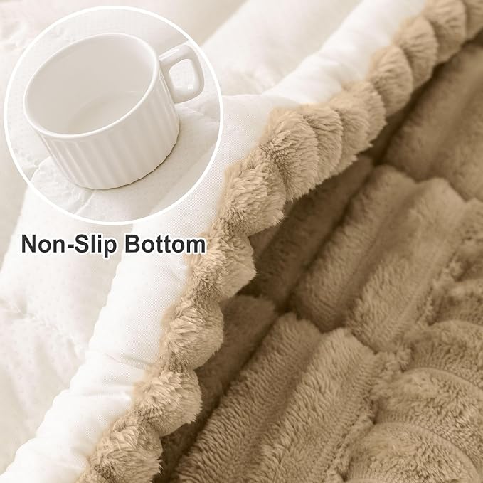 Couch Cover for Dogs, Washable Non Slip Plush Flannel Sofa Protector | Thick - Image 6