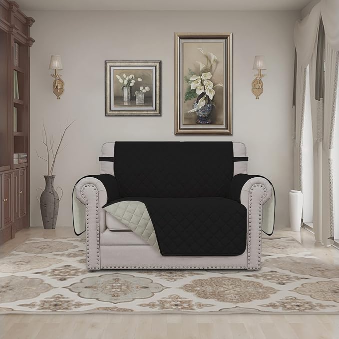Easy-Going Reversible Couch Cover, Oversized Chair, Water Resistant Furniture - Image 2