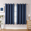 ChrisDowa Blackout Curtains for Bedroom and Living Room 63 Inches Long | 2 by ChrisDowa