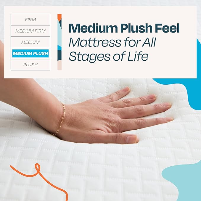 Linenspa 10 Inch Gel Infused Memory Foam Mattress – King Size – Medium Plush - Cooling Gel - Mattress in a Box - Primary or Guest Bedroom - Pressure Relieving and Breathable – CertiPUR-US Certified