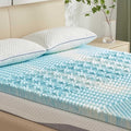SINWEEK 1.5 Inch Memory Foam Mattress Topper Twin XL, Twin Extra Long Mattress Pads for College Dorm Single Bed, Pressure Relieve CertiPUR-US Certified, 39x80 Inches, Blue