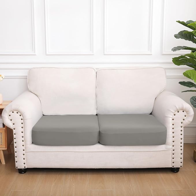 Waterproof Couch Cushion Covers, Stretch Sofa Seat Slipcovers | Stretch Fabric - Image 7