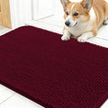 OLANLY Dog Door Mat for Muddy Paws 30x17, Super Absorbent Chenille Mud Mat | by OLANLY
