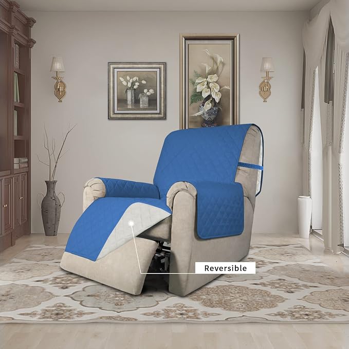 Easy-Going Reversible Couch Cover, Recliner 22 in, Water Resistant Furniture Mat - Image 2