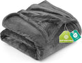 Utopia Bedding Ultra Soft Fleece Bed Blanket Full Size Grey | Microfiber Plush by UTOPIABEDDING