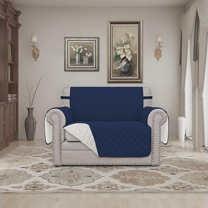 Easy-Going Reversible Couch Cover, Oversized Chair, Water Resistant Furniture - Image 2