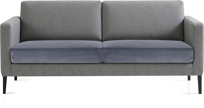 Hokway Velvet Couch Cushion Covers Water Resistant Seat Covers Stretch Sofa - Image 9