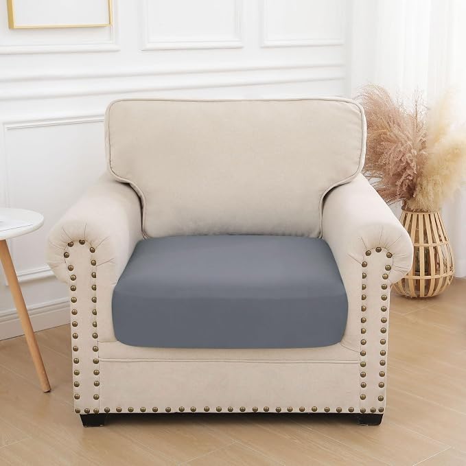 Waterproof Couch Cushion Covers, Stretch Sofa Seat Slipcovers | Stretch Fabric - Image 7