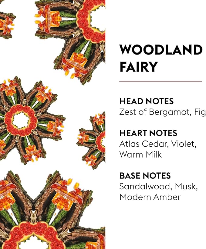 Maison Berger - Woodland Fairy - Lampe Berger Fragrance Refill Oil for Home Diffusers - Luxury Air Freshener with Blackberries, Incense & Amber Notes - 16.9 Fl Oz (500ml)