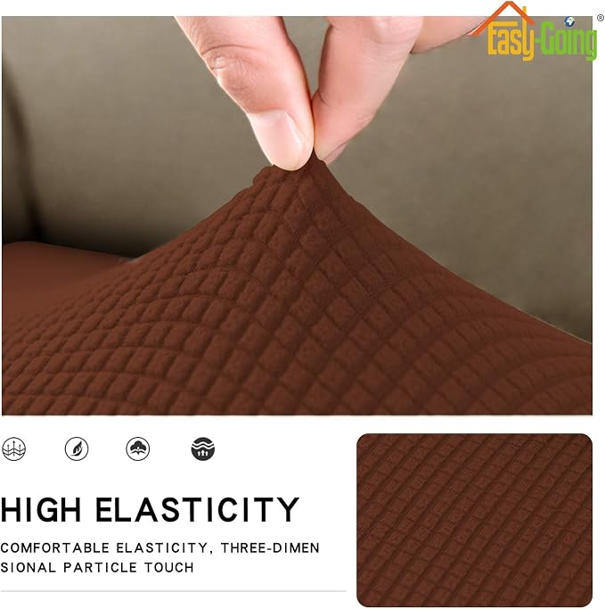 Easy-Going Stretch 1 Piece Couch Cushion Cover - Image 3
