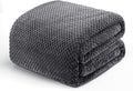 Exclusivo Mezcla Soft Waffle Fleece Bed Blanket Queen Size, Cozy Flannel by ExclusivoMezcla
