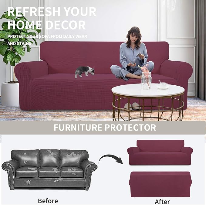 Easy-Going Stretch Chair Slipcover - Image 4