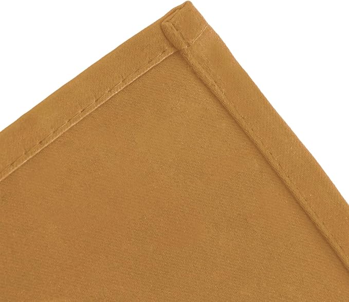 Mustard Yellow Thermal Blackout Curtains/52 x 95 Inch/Set of 2 Panels Room - Image 7