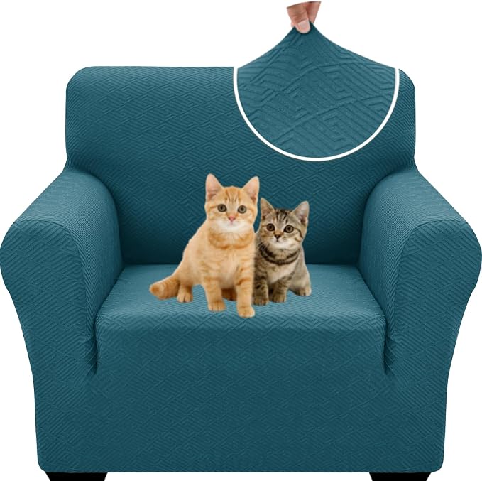 XINEAGE New Stretch Armchair Covers 1 Piece Chair Slipcovers Chair Protector by XINEAGE