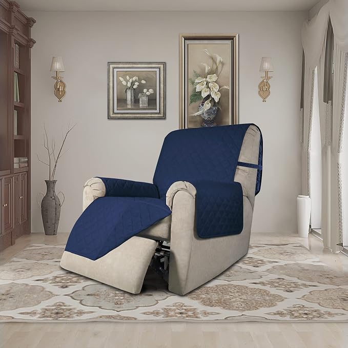 Easy-Going Reversible Couch Cover, Recliner 19 in, Water Resistant Furniture Mat - Image 2