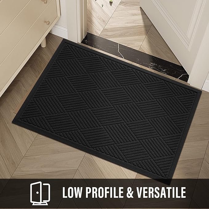 Sturdy Front Door Mat, Absorbent Muddy Dirt Resist Welcome Door Mats Outdoor - Image 6