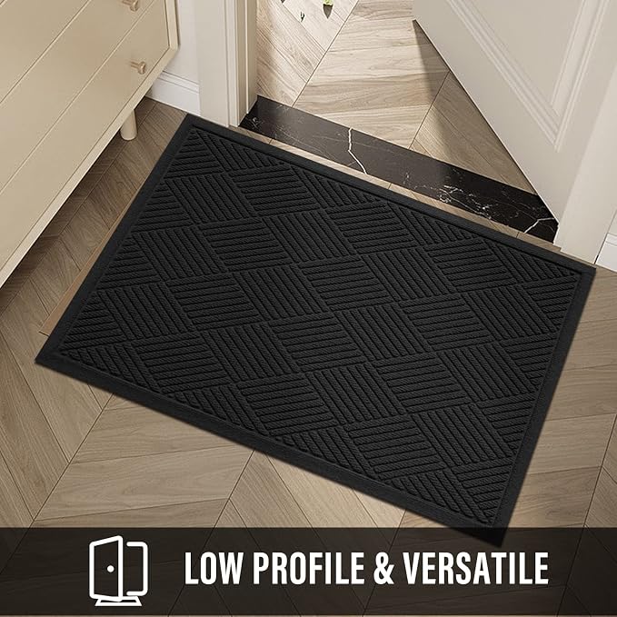 Sturdy Front Door Mat, Absorbent Muddy Dirt Resist Welcome Door Mats Outdoor - Image 6