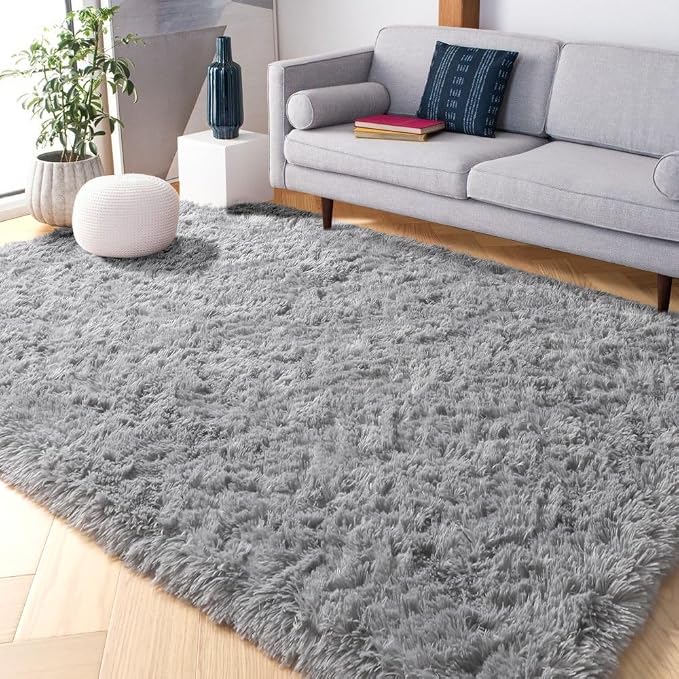 Ultra Soft Fluffy Area Rugs for Bedroom Boys, Soft Plush Furry Bedside Rug - Image 7