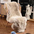 LLB Genuine Sheepskin Area Rug Wool Rug Fur Carpet Fluffy Shaggy Fur Rug by LLB