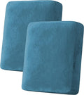 H.VERSAILTEX Velvet Stretch Couch Cushion Cover Plush Cushion Slipcover by HVERSAILTEX