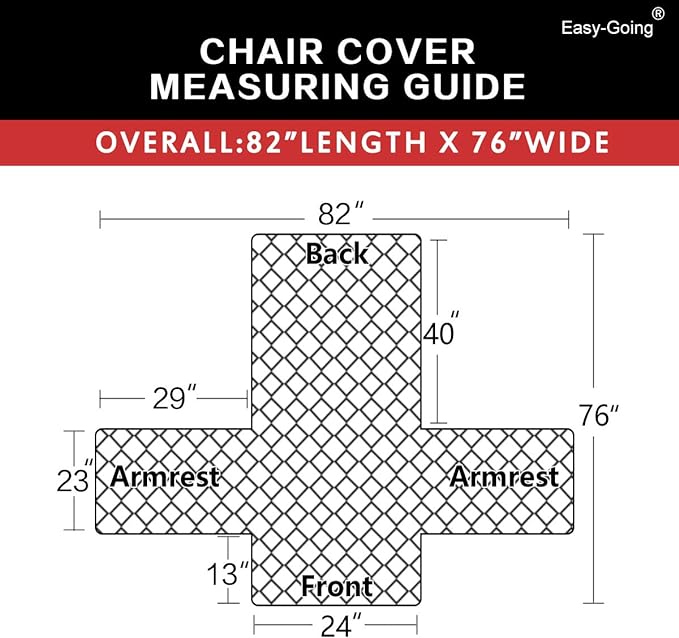 Easy-Going Reversible Couch Cover, Small Chair, Chocolate/Beige | Machine - Image 6