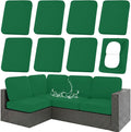 Waterproof Outdoor Cushion Covers, Stretch Patio Slipcovers | UV Resistant by hyha