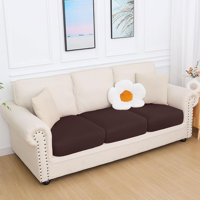 Milk Silk Couch Cushion Covers, Sofa Covers - Image 7