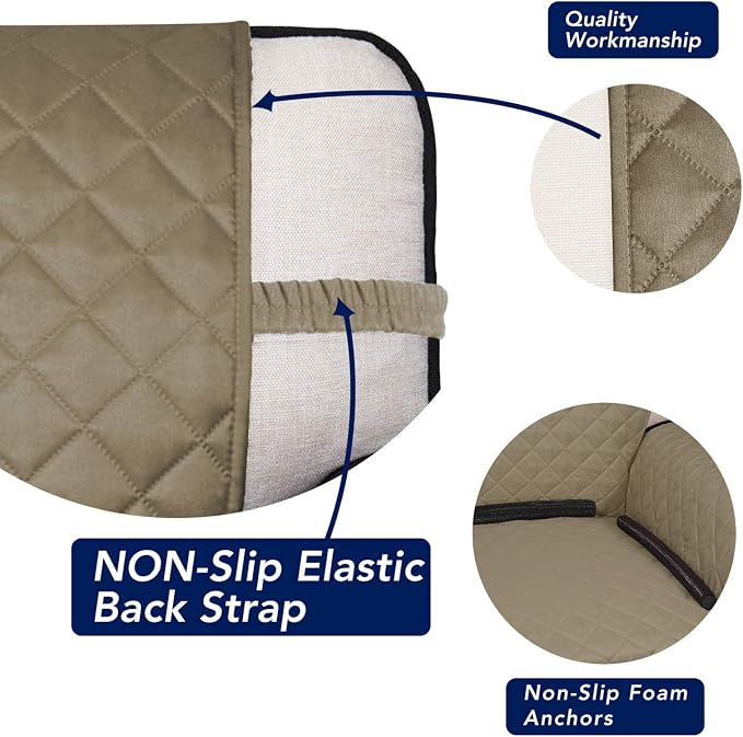 PureFit Reversible Quilted Couch Covers - Image 3