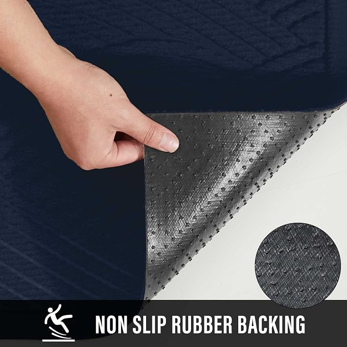 Sturdy Front Door Mat, Absorbent Muddy Dirt Resist Welcome Door Mats Outdoor - Image 3