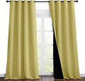 NICETOWN 100% Blackout Blinds, 52 inches x 102 inches, Laundry Room Decor by NICETOWN