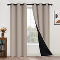 Yakamok Natural Blackout Curtains 84 Inches Long by Yakamok