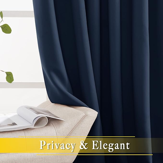 NICETOWN Bedroom Window Blackout Curtain Panel - Image 4