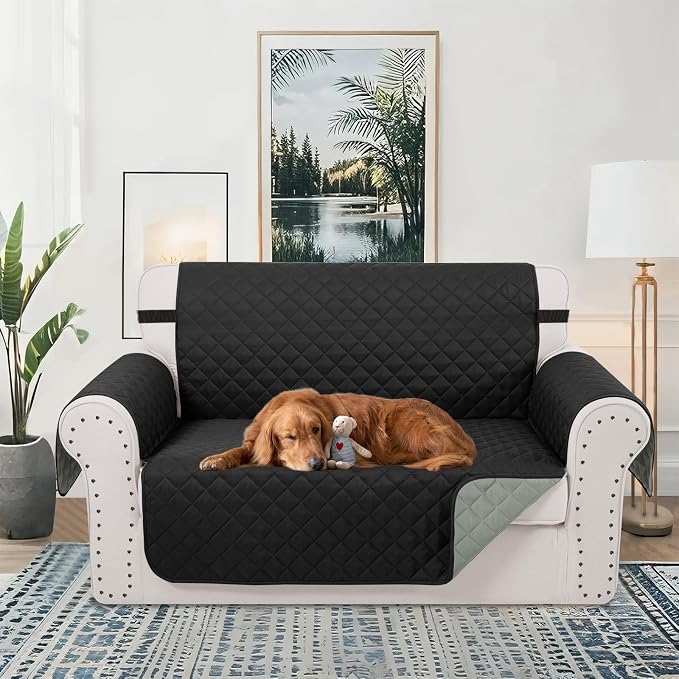 Reversible Loveseat Couch Sofa Covers, Friendly Furniture Protector - Image 2